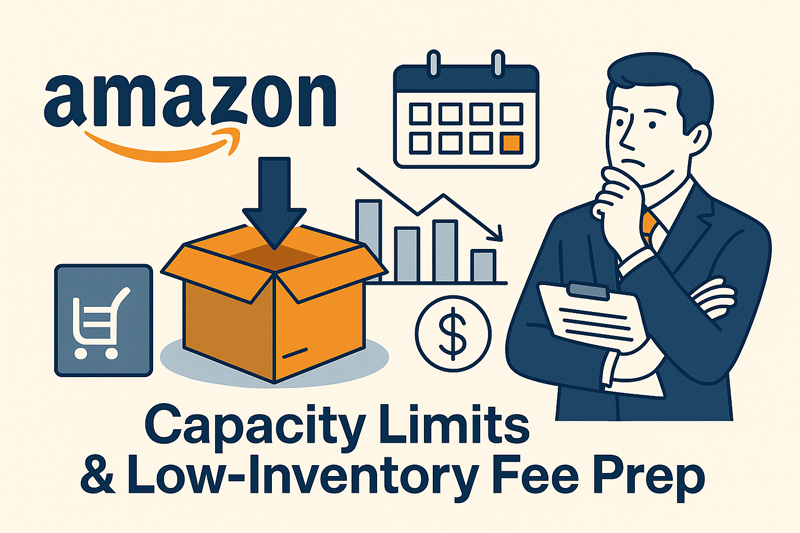 Capacity Limits Prep and Low-Inventory Fee