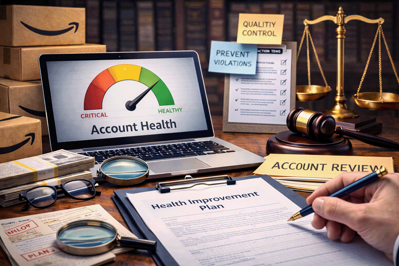 Account Health Amazon AHR Improvement Plan to Fix Account Health